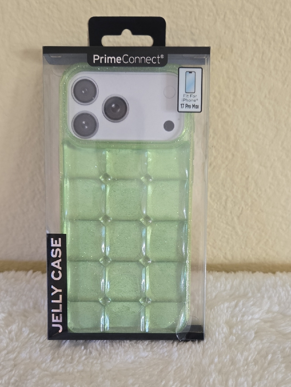 Green Jelly Case for iPhone 17 Pro Max